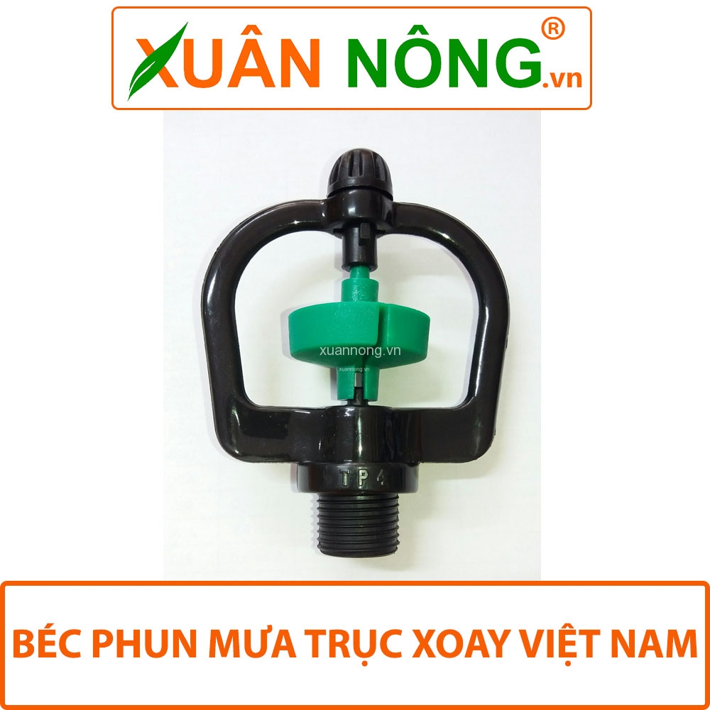 Béc phun mưa trục xoay Việt Nam - Công Ty TNHH Đầu Tư Và Phát Triển Nông Nghiệp Xuân Nông